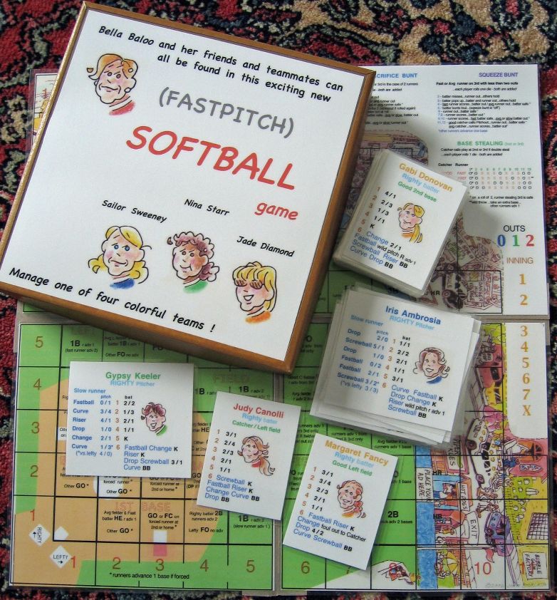 Softball Board Game